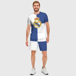 Мужской костюм с шортами 3D Real Madrid №1! - фото 2