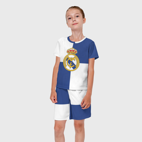 Детский костюм с шортами 3D Real Madrid №1!, цвет 3D печать - фото 5