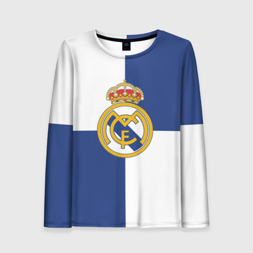 Женский лонгслив 3D Real Madrid №1!