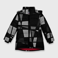 Зимняя куртка для девочек 3D Geometry figure