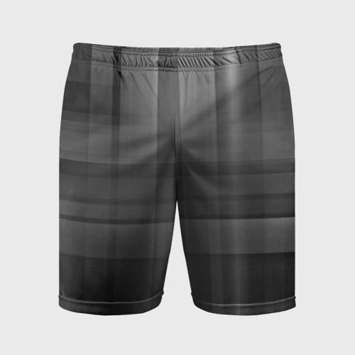 Мужские шорты спортивные Серая текстура, цвет 3D печать