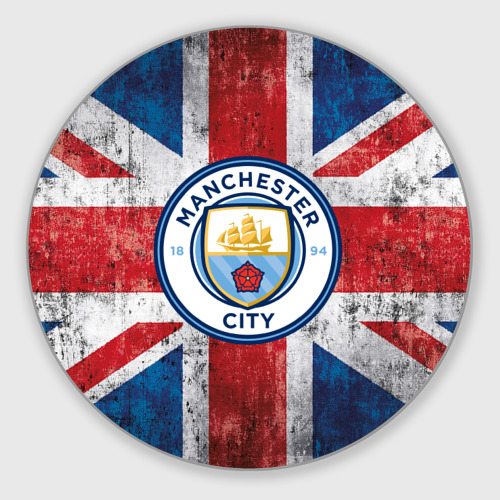 Круглый коврик для мышки Manchester city 1894