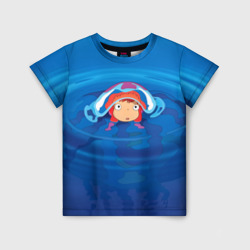 Детская футболка 3D Ponyo