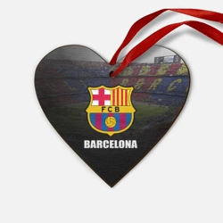 Деревянная игрушка Сердце Барселона