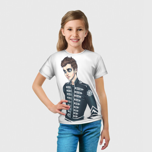 Детская футболка 3D Jacket, цвет 3D печать - фото 5
