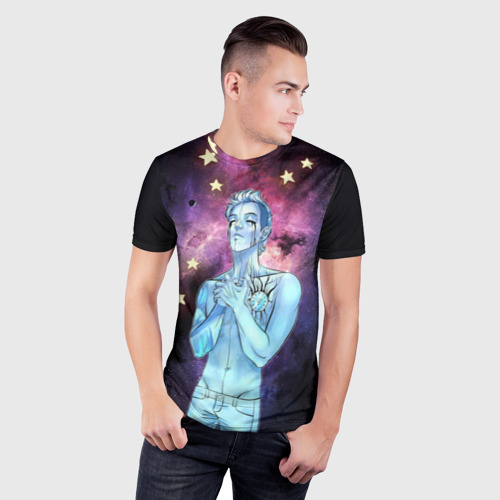 Мужская футболка 3D Slim 21 Space Pilots, цвет 3D печать - фото 3