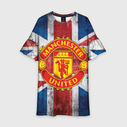 Детское платье 3D Manchester United №1!