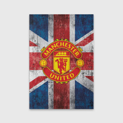 Обложка для паспорта матовая кожа Manchester United №1!