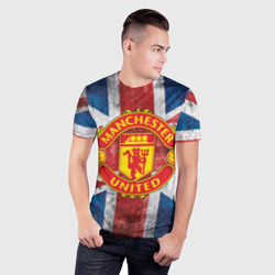 Мужская футболка 3D Slim Manchester United №1! - фото 2