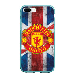 Чехол для iPhone 7Plus/8 Plus матовый Manchester United №1!