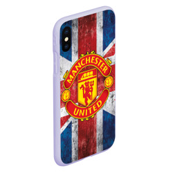 Чехол для iPhone XS Max матовый Manchester United №1! - фото 2