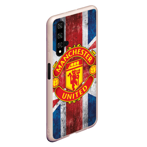 Чехол для Honor 20 Manchester United №1!, цвет светло-розовый - фото 3