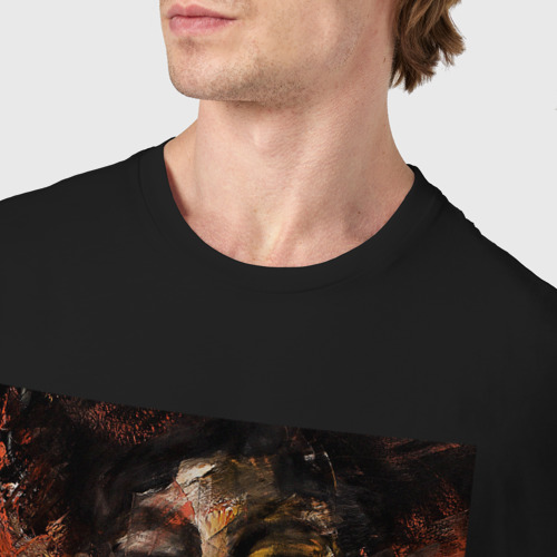 Мужская футболка хлопок HIM. Venus Doom, цвет черный - фото 6