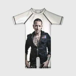 Детский купальный костюм 3D Честер Беннингтон