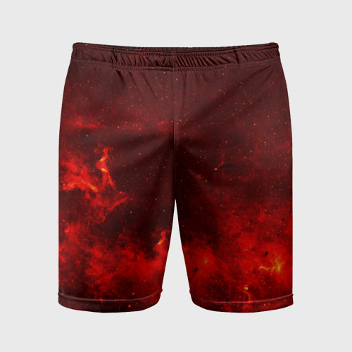 Мужские шорты спортивные Космический, цвет 3D печать