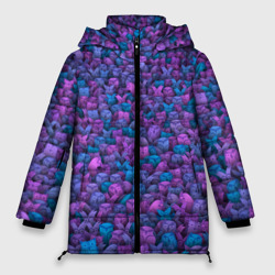 Женская зимняя куртка Oversize Загадочные совы