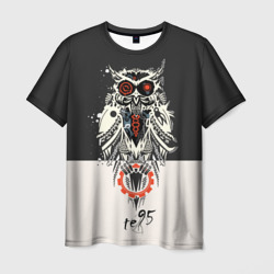 Мужская футболка 3D Owl
