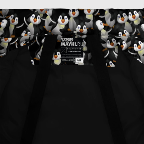 Мужская зимняя куртка 3D Дурацкие пингвины - фото 7