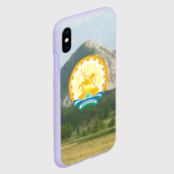 Чехол для iPhone XS Max матовый Башкортостан - фото 2