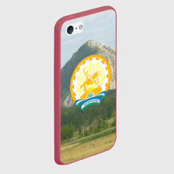 Чехол для iPhone 5/5S матовый Башкортостан - фото 2