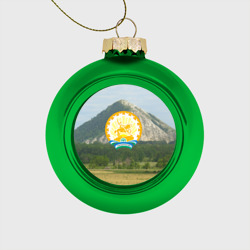 Ёлочный шар стеклянный/пластиковый Башкортостан