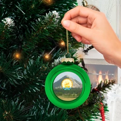 Ёлочный шар стеклянный/пластиковый Башкортостан - фото 2