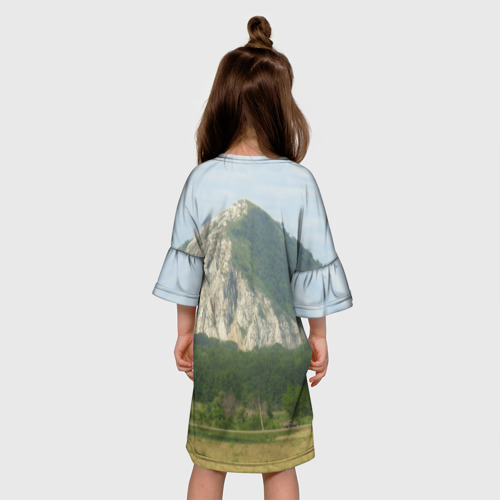 Детское платье 3D Башкортостан, цвет 3D печать - фото 5