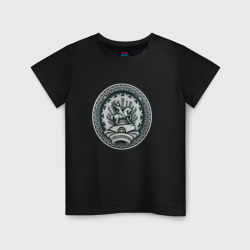 Детская футболка хлопок Герб Башкортостана