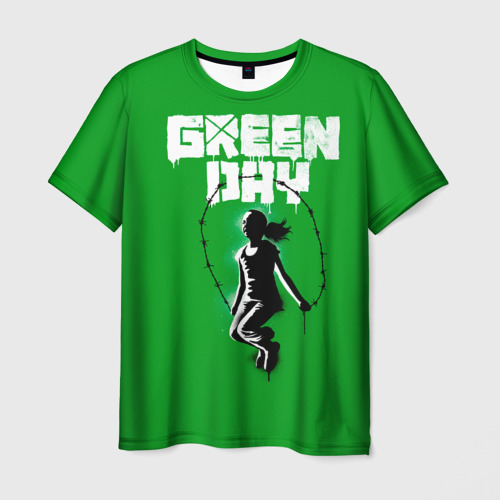 Мужская футболка 3D Green Day, цвет 3D печать