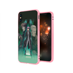 Чехол для iPhone X матовый Ghost In The Shell 9 - фото 2