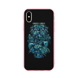 Чехол для iPhone X матовый Ghost In The Shell 7