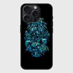 Чехол силиконовый для Apple iPhone 15 Pro матовый Ghost In The Shell 7