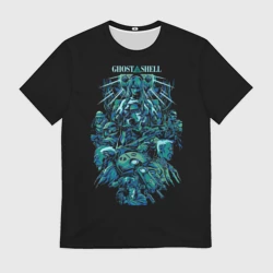 Мужская футболка 3D Ghost In The Shell 7