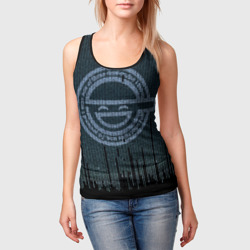 Женская майка 3D Ghost In The Shell 6 - фото 2