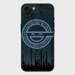 Чехол силиконовый для Apple iPhone 15 матовый Ghost In The Shell 6