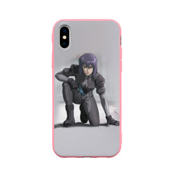 Чехол для iPhone X матовый Ghost In The Shell 5