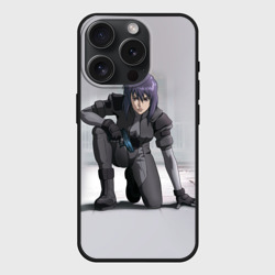 Чехол силиконовый для Apple iPhone 15 Pro матовый Ghost In The Shell 5