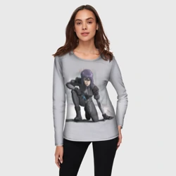 Женский лонгслив 3D Ghost In The Shell 5 - фото 2