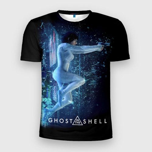 Мужская футболка 3D Slim Ghost In The Shell 3, цвет 3D печать