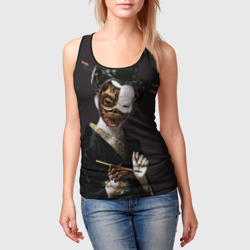 Женская майка 3D Ghost In The Shell - кибер гейша - фото 2