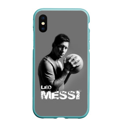 Чехол для iPhone XS Max матовый Leo Messi