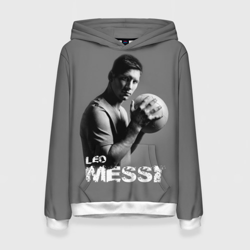 Женская толстовка 3D Leo Messi, цвет 3D печать