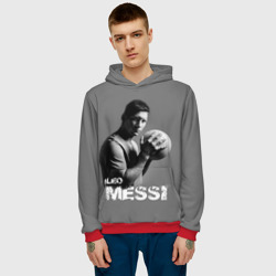 Мужская толстовка 3D Leo Messi - фото 2