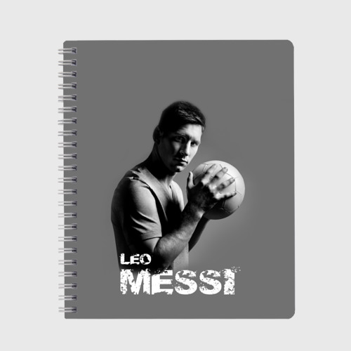 Тетрадь Leo Messi, цвет крупная клетка