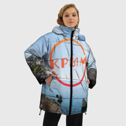 Женская зимняя куртка Oversize Крым - фото 2