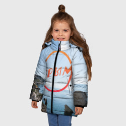 Зимняя куртка для девочек 3D Крым - фото 2