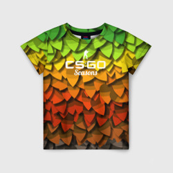Детская футболка 3D Cs:go - Seasons style XM1014