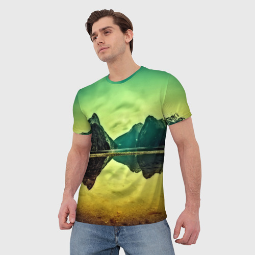Мужская футболка 3D Новая Зеландия, цвет 3D печать - фото 3