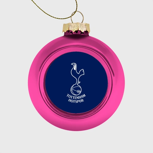Ёлочный шар стеклянный/пластиковый Tottenham Hotspur
