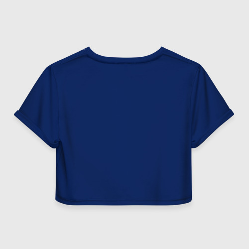 Женская футболка Crop-top 3D Tottenham Hotspur, цвет 3D печать - фото 2